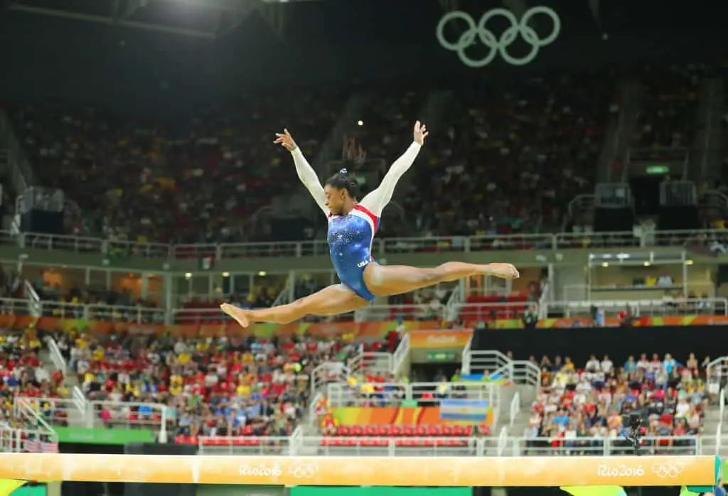 Gymnast Simone Biles was 19 years old at the Rio Olympics